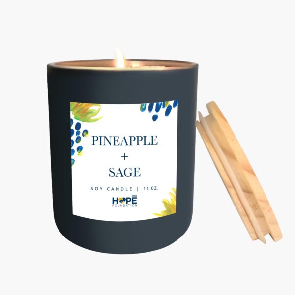 Pineapple + Sage candle